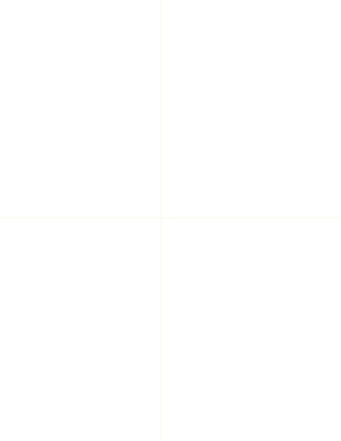 6mm Dot Graph Paper - Lime (1pt dots) with 2x2 Quadrants